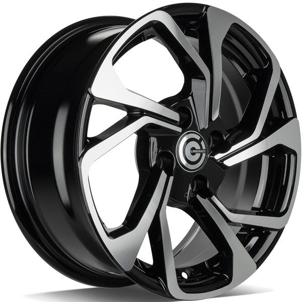 Alu kola Carbonado Swift 6.5x15 4x100 ET35 67.1 Černá
