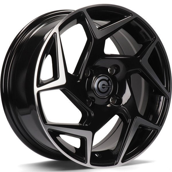 Alu kola Carbonado Clipper 6.5x15 4x108 ET40 63.4 Černá