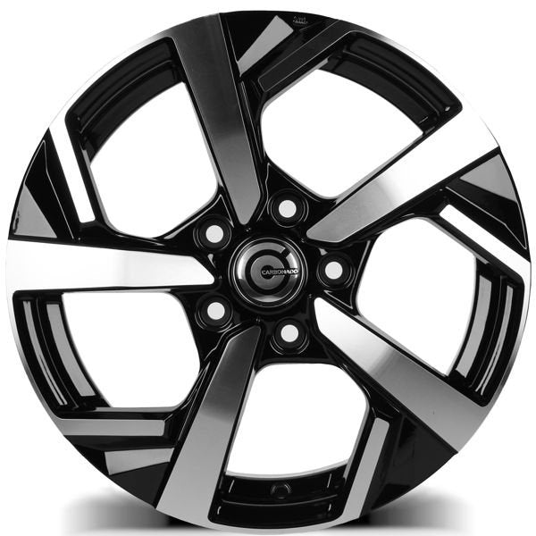 Alu kola Carbonado Quincy 6.5x16 5x114.3 ET40 73.1 Černá