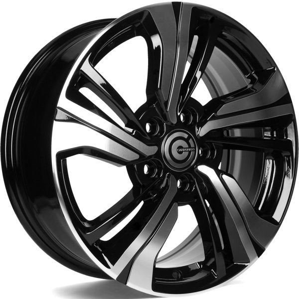 Alu kola Carbonado Monk 7x17 5x114.3 ET45 73.1 Černá