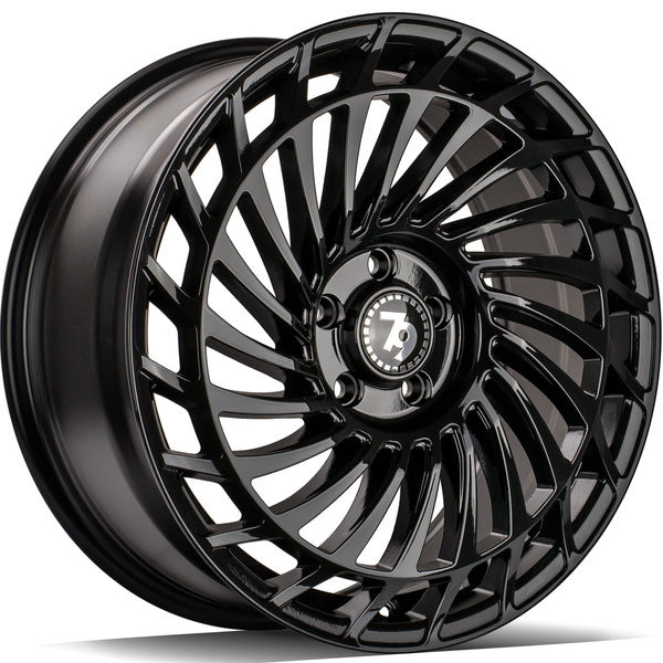 Alu kola seventy9 SCF-K 8x18 5x100 ET40 73.1 Black Glossy | Wheelsup.cz