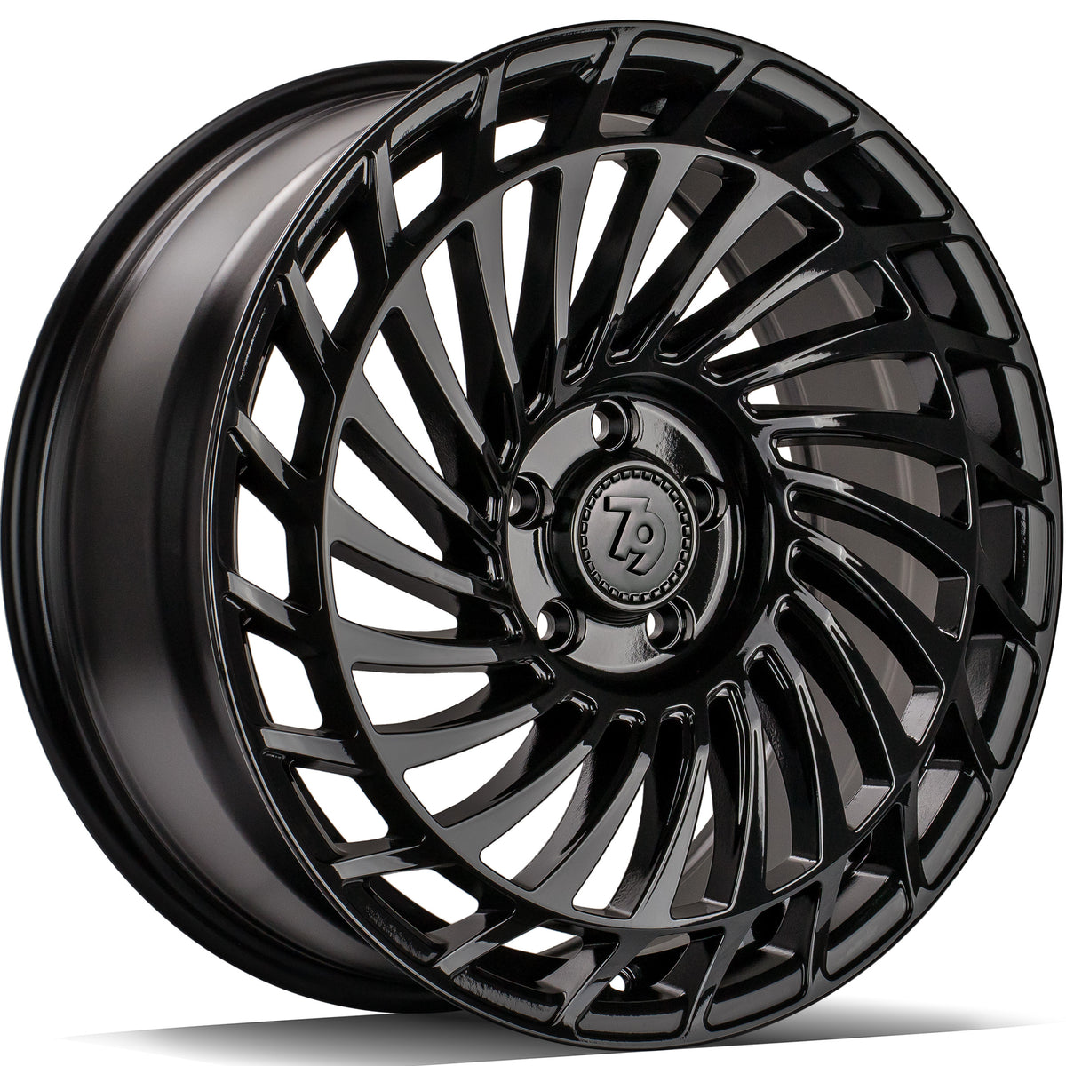 Alu kola seventy9 SCF-K 8x18 5x112 ET45 66.6 Černá