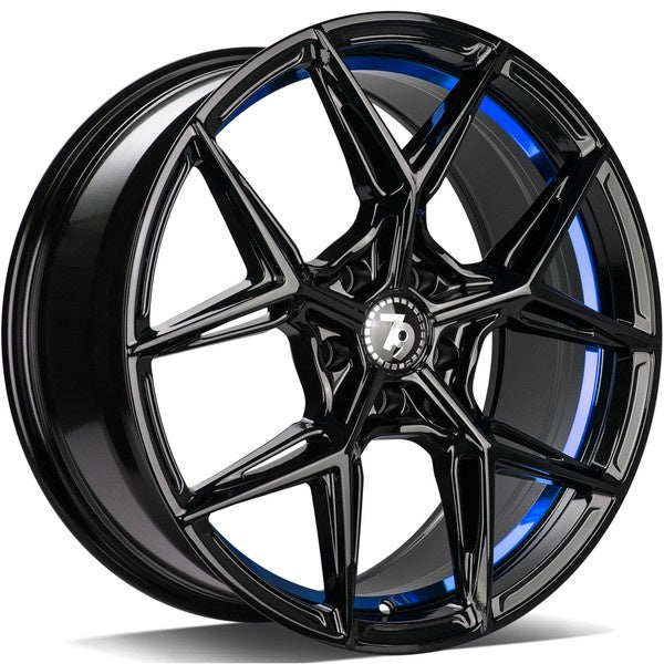 Alu kola seventy9 SCF-B 9x18 5x120 ET35 72.6 Černá