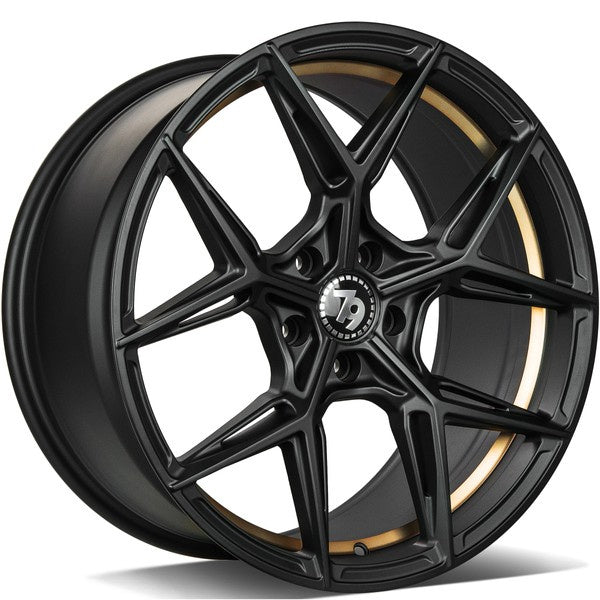 Alu kola seventy9 SCF-B 9.5x19 5x120 ET35 72.6 Černá
