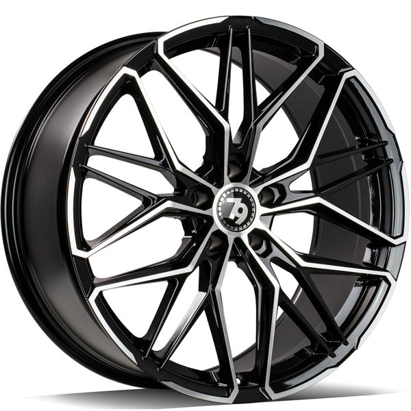 Alu kola seventy9 SCF-J 8x18 5x114.3 ET40 73.1 Černá
