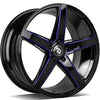 Alu disky Seventy9 SV-N 9x18 5x112 ET40 66.5 Čierna
