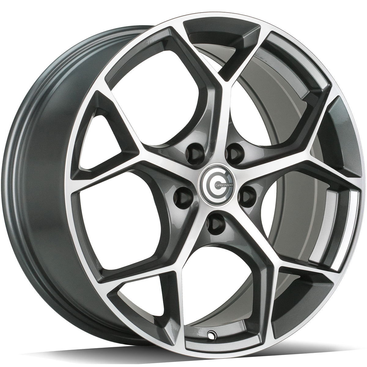 Alu kola Carbonado Fancy 8x18 5x112 ET40 66.45 Šedá