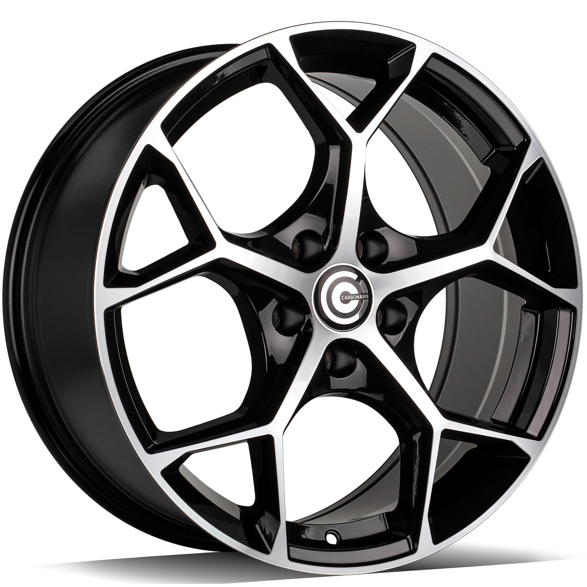 Alu kola Carbonado Fancy 8x18 5x112 ET40 66.45 Černá