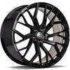 Alu disky Carbonado Helix 8x18 5x112 ET45 66.45 Čierna