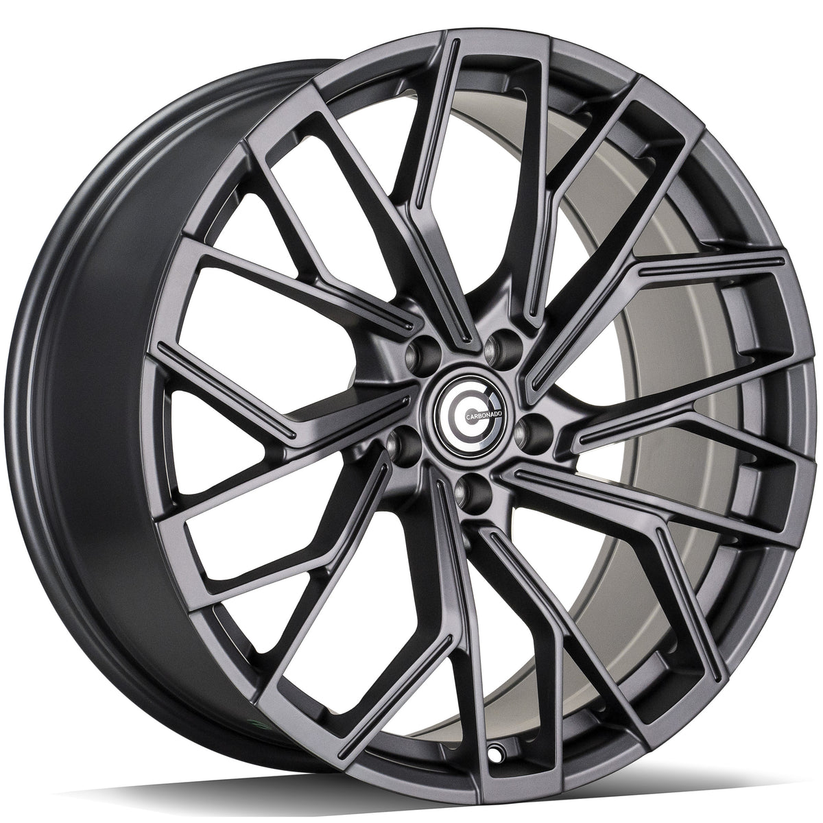 Alu kola Carbonado Helix 8x18 5x112 ET45 66.45 Satin Graphite | Wheelsup.cz