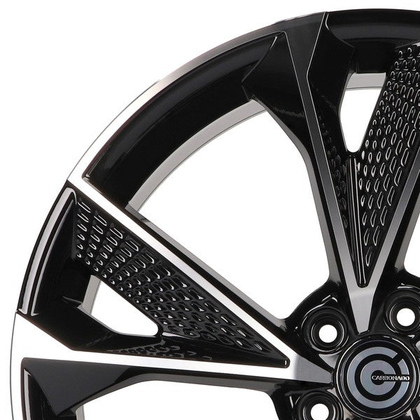 Alu kola Carbonado Luxury 9x20 5x112 ET30 66.5 Černá