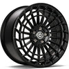 Alu disky Carbonado Master 8x18 5x112 ET35 66.5 Čierna