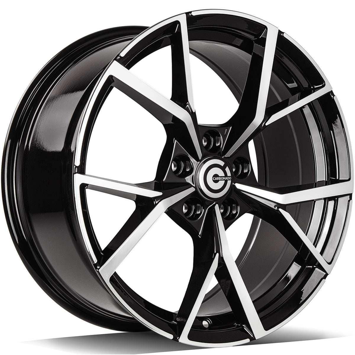 Alu kola Carbonado Predator 8x18 5x112 ET45 57.1 Černá