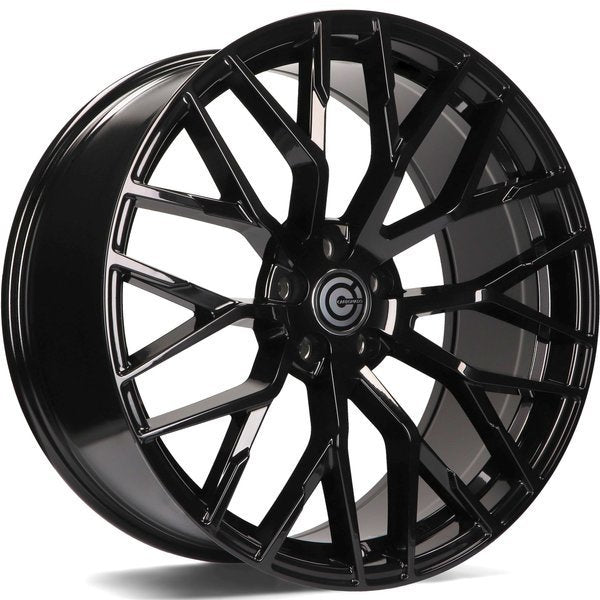 Alu kola Carbonado Wealthy 8x18 5x112 ET35 66.5 Black Glossy | Wheelsup.cz