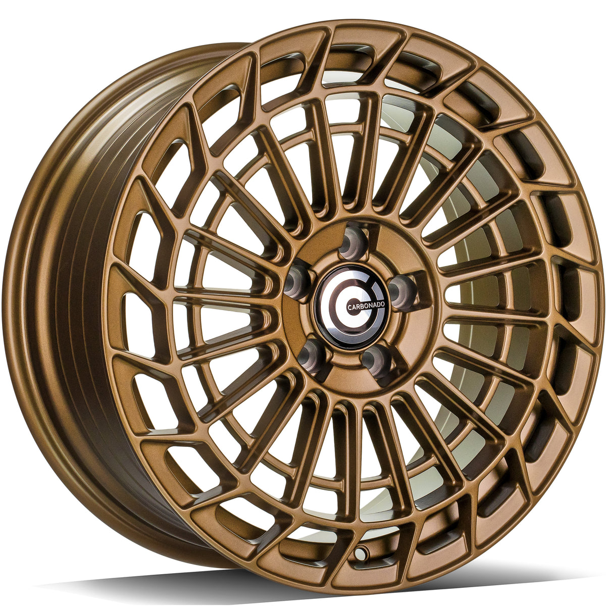 Alu kola Carbonado Master 8x19 5x112 ET35 66.6 Stain Brown | Wheelsup.cz