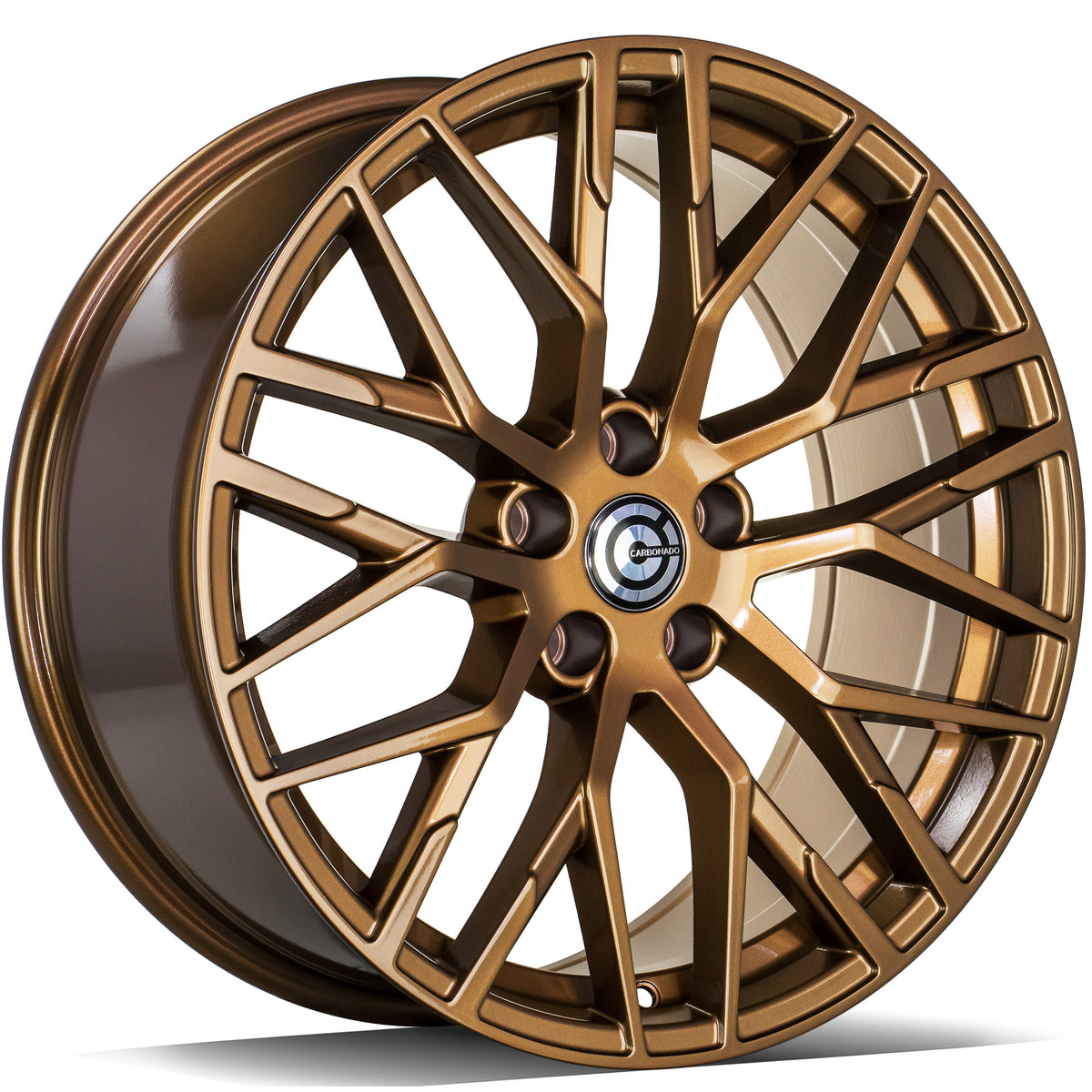 Alu kola Carbonado Wealthy 8.5x19 5x112 ET30 66.45 Bronze | Wheelsup.cz