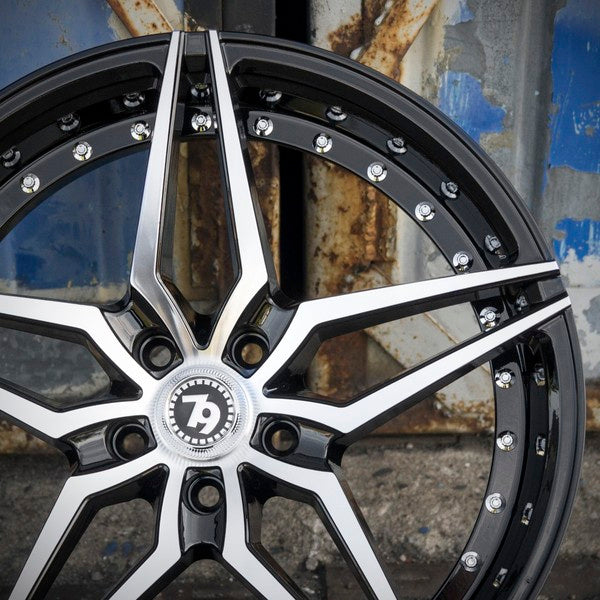 Alu kola seventy9 SV-AR 9.5x19 5x120 ET35 74.1 Černá
