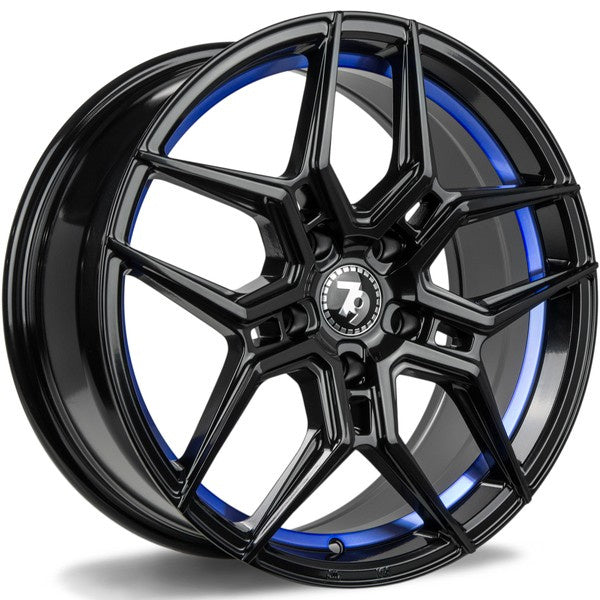 Alu kola seventy9 SV-B 9.5x19 5x120 ET38 74.1 Černá