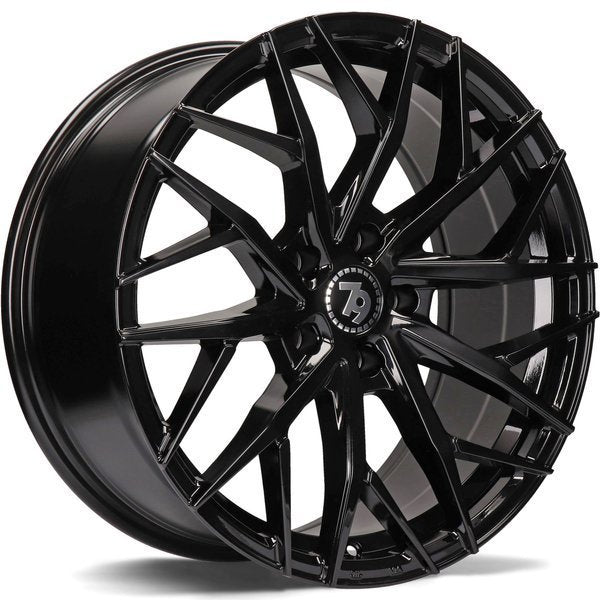 Alu kola seventy9 SV-C 8.5x19 5x120 ET33 72.6 Black Glossy | Wheelsup.cz