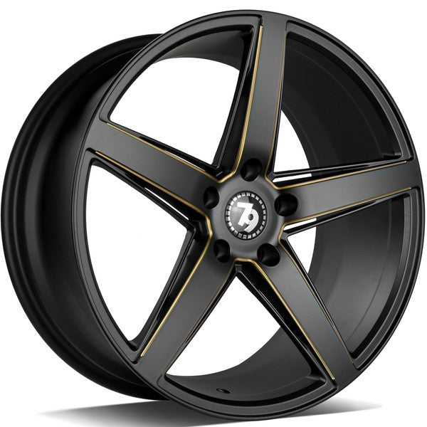 Alu kola seventy9 SV-N 8x18 5x112 ET35 66.5 Černá