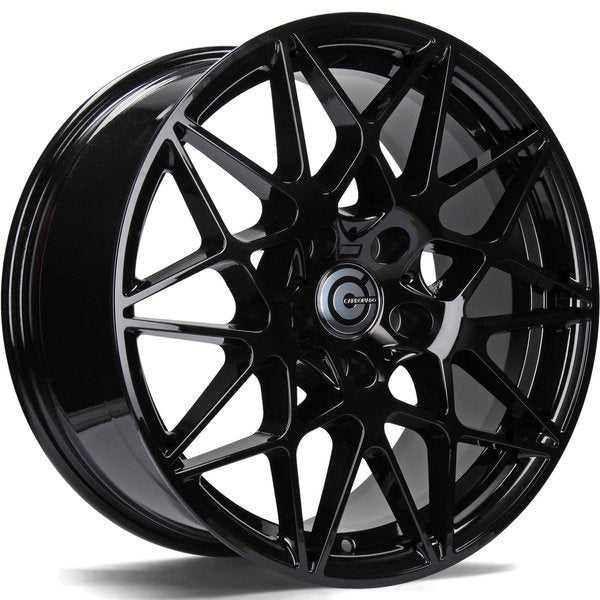 Alu kola Carbonado Crazy 8.5x19 5x120 ET35 72.6 Black Glossy | Wheelsup.cz