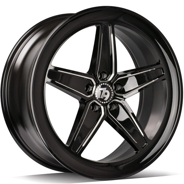 Alu kola seventy9 SV-Y 9x20 5x112 ET35 66.6 Černá