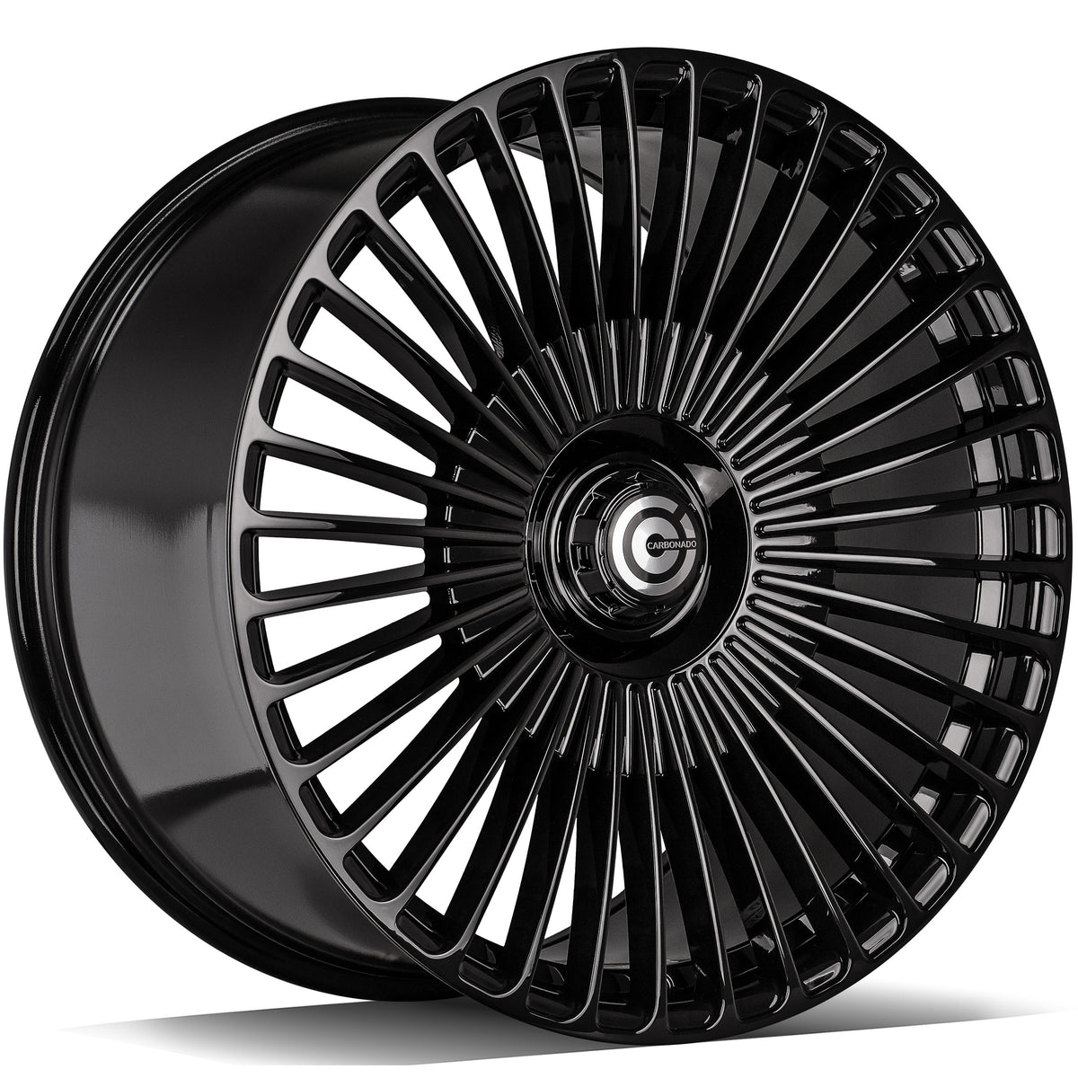 Alu kola Carbonado Hurricane 9.5x20 5x112 ET45 66.6 Black Glossy | Wheelsup.cz