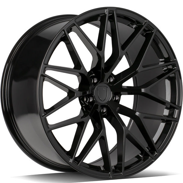 Alu kola Carbonado Glory 10x21 5x112 ET19 66.5 Černá