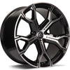 Alu kola Carbonado Ring 10.5x21 5x112 ET43 66.5 Černá