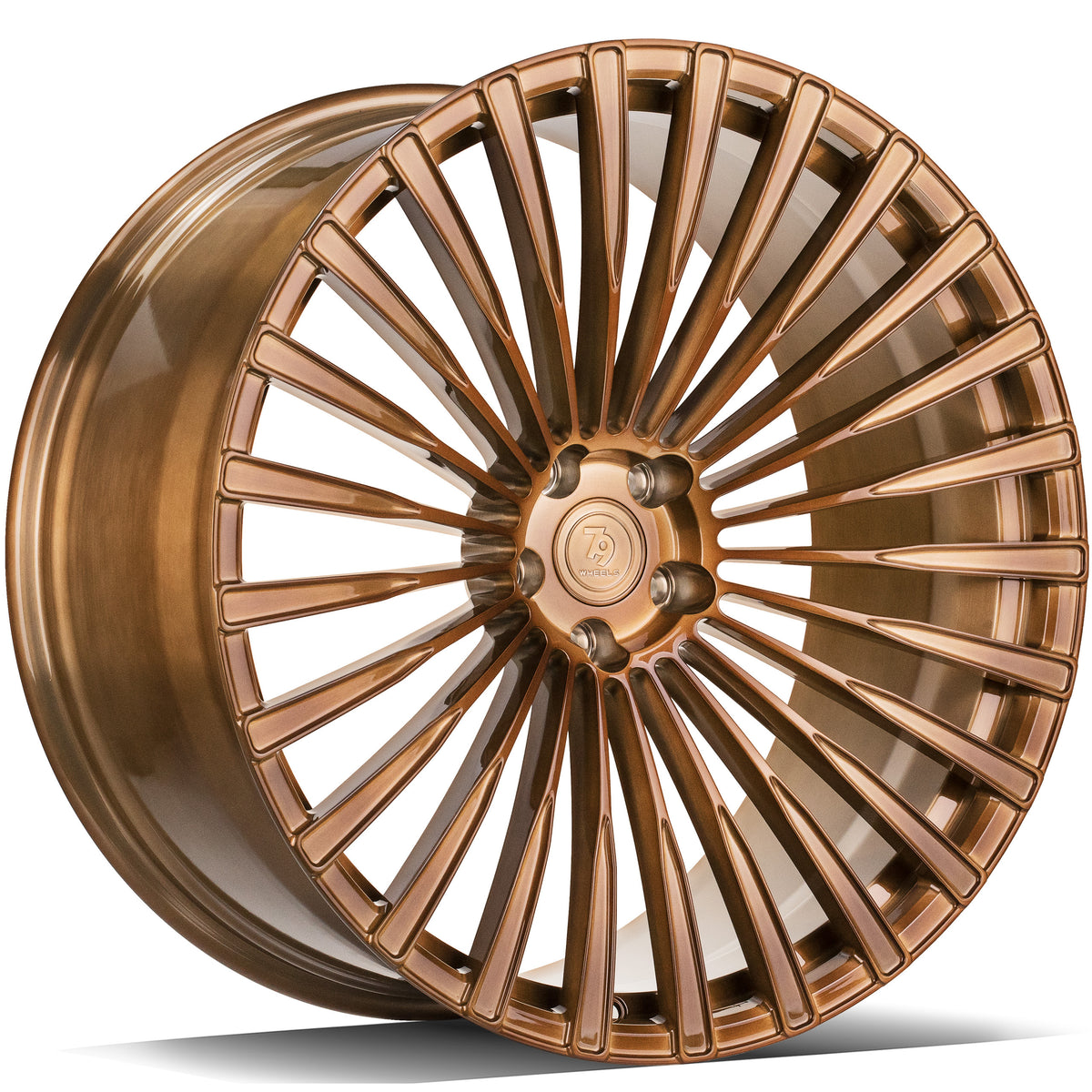 Alu kola seventy9 MF.1 10.5x22 5x112 ET14 66.6 Brushed Bronze | Wheelsup.cz