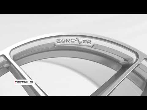 Alu kola Concaver CVR3 19x8 ET20-40 BLANK Brushed Titanium | Wheelsup.cz