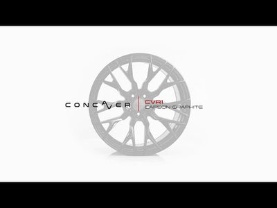 Alu kola Concaver CVR1 19x8,5 ET45 5x108 Carbon Graphite | Wheelsup.cz