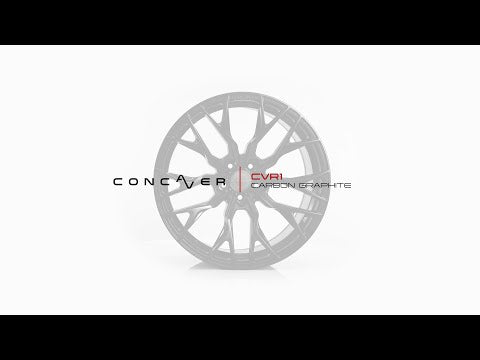 Alu kola Concaver CVR1 19x8,5 ET45 5x108 Carbon Graphite | Wheelsup.cz