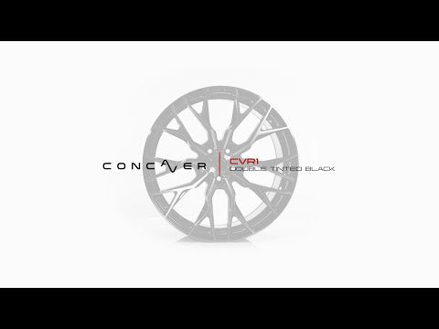 Alu kola Concaver CVR1 19x9 ET20-40 BLANK Double Tinted Black | Wheelsup.cz