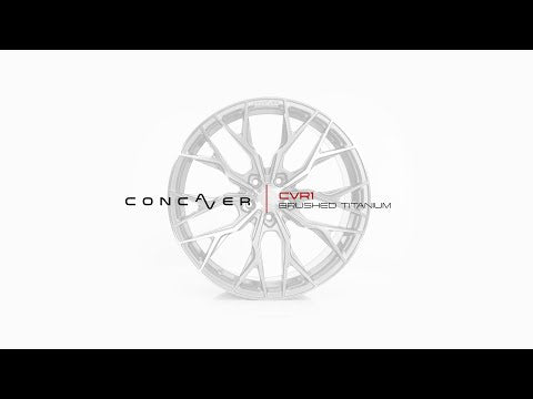 Alu kola Concaver CVR1 19x8 ET20-40 BLANK Brushed Titanium | Wheelsup.cz