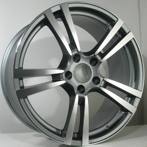 Racing Line Puerto 9x20 5x130 ET48 Grey Face Machined