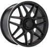 Alu disky pre Mercedes B5318 9.5x20 5x112 ET22 66.6 Čierna
