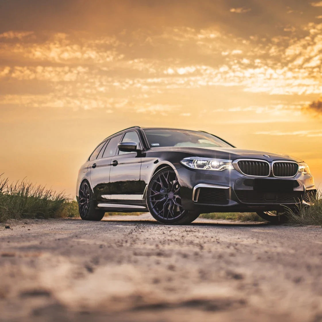 Ráfky na BMW 5 M5 Concaver CVR1 Matt Blue Purple Chameleon