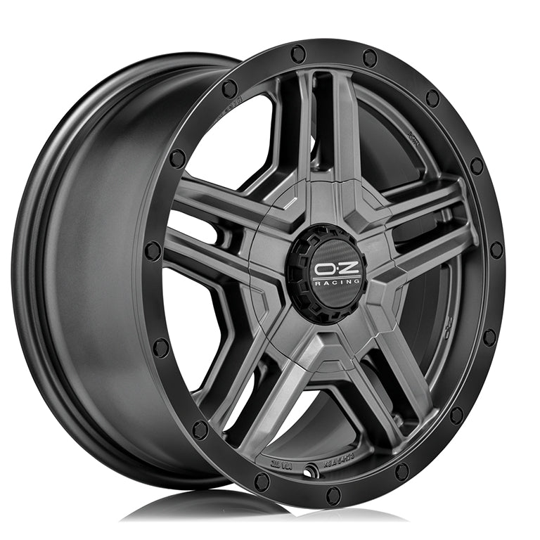 Alu kola OZ RALLY ADVENTURE 8x17 5x127 ET0 Matt Graphite / Black Lip | Wheelsup.cz