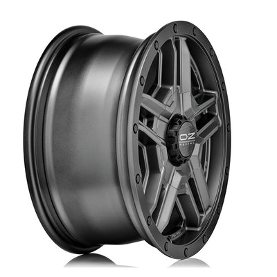 Alu kola OZ RALLY ADVENTURE 8x17 5x127 ET0 Matt Graphite / Black Lip | Wheelsup.cz