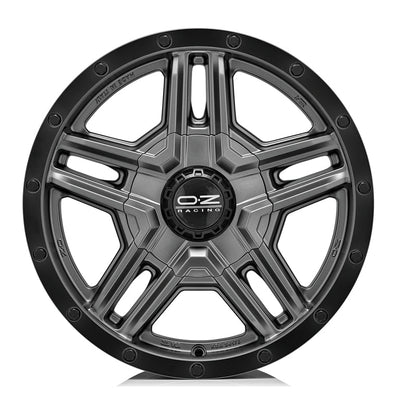 Alu kola OZ RALLY ADVENTURE 8x17 5x120 ET0 Matt Graphite / Black Lip | Wheelsup.cz