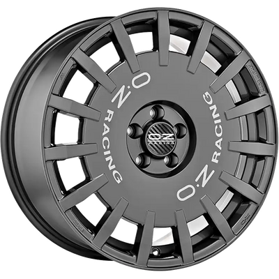 Alu kola OZ RALLY RACING 8x18 5x100 ET45 Dark Graphite Silver Lettering | Wheelsup.cz