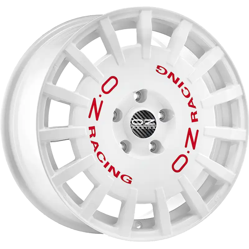 Alu kola OZ RALLY RACING 7x17 4x98 ET35 Race White Red Lettering | Wheelsup.cz