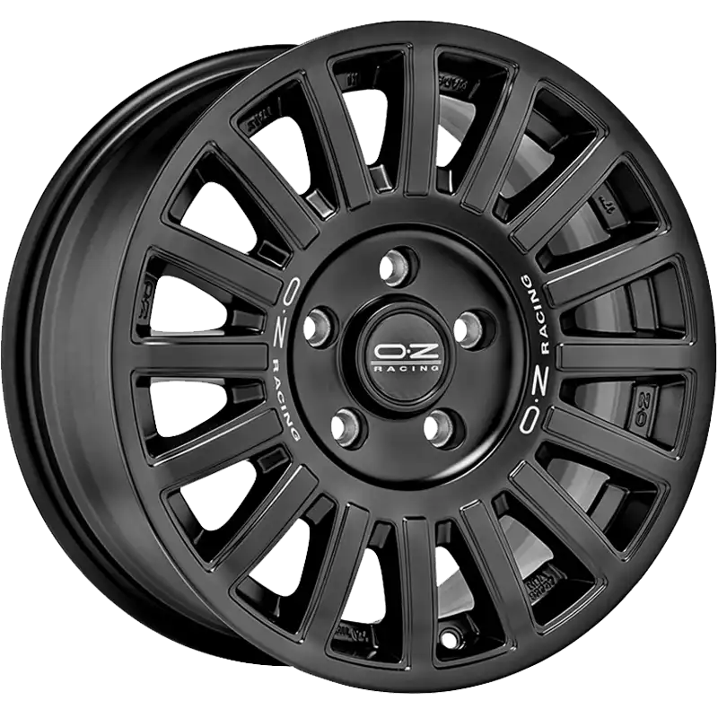 Alu kola OZ RALLY RAID 8.5x18 6x139.7 ET25 Matt Black Silver Lettering | Wheelsup.cz