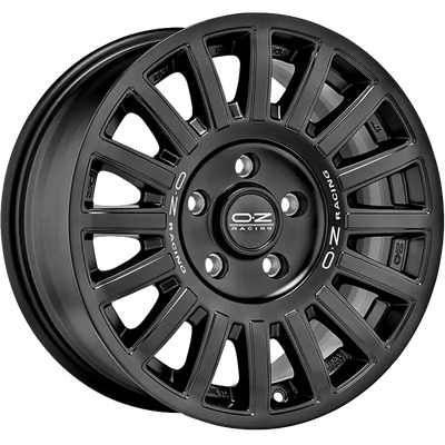Alu kola OZ RALLY RAID 8.5x18 5x127 ET0 Matt Black Silver Lettering | Wheelsup.cz