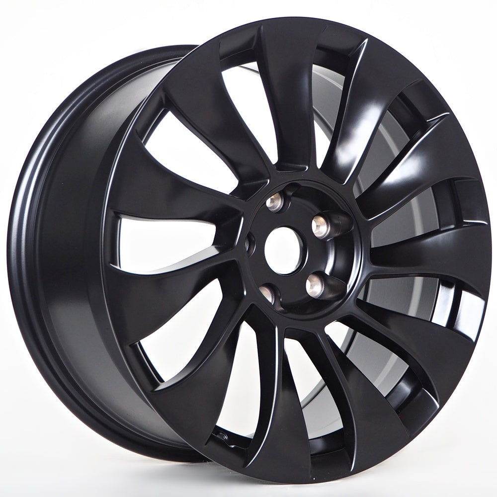 Alu disky pre Tesla Steven 10.5x21 5x114.3 ET48 64.1 Čierna