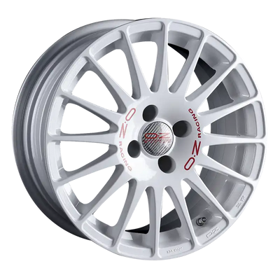 Alu kola OZ SUPERTURISMO WRC 7x16 4x100 ET37 Race White Red Lettering | Wheelsup.cz