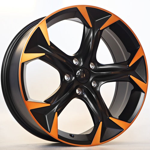 Alu kola pro Cupra Sven 8x18 5x112 ET45 57,1 Matt Black Polished Bronze | Wheelsup.cz