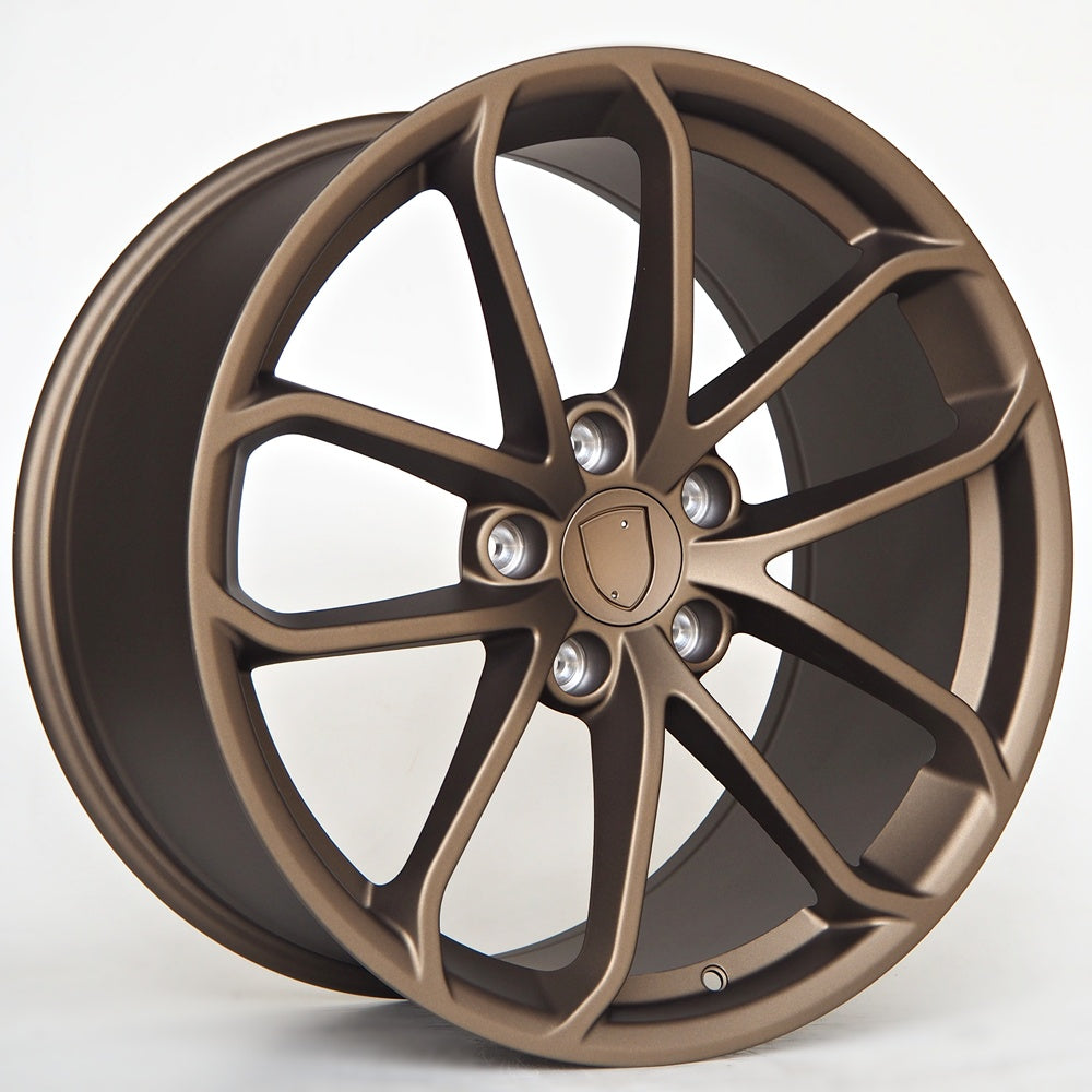 Alu kola pro Porsche Tosca 8,5x20 5x130 ET50 71,56 Matt Bronze | Wheelsup.cz
