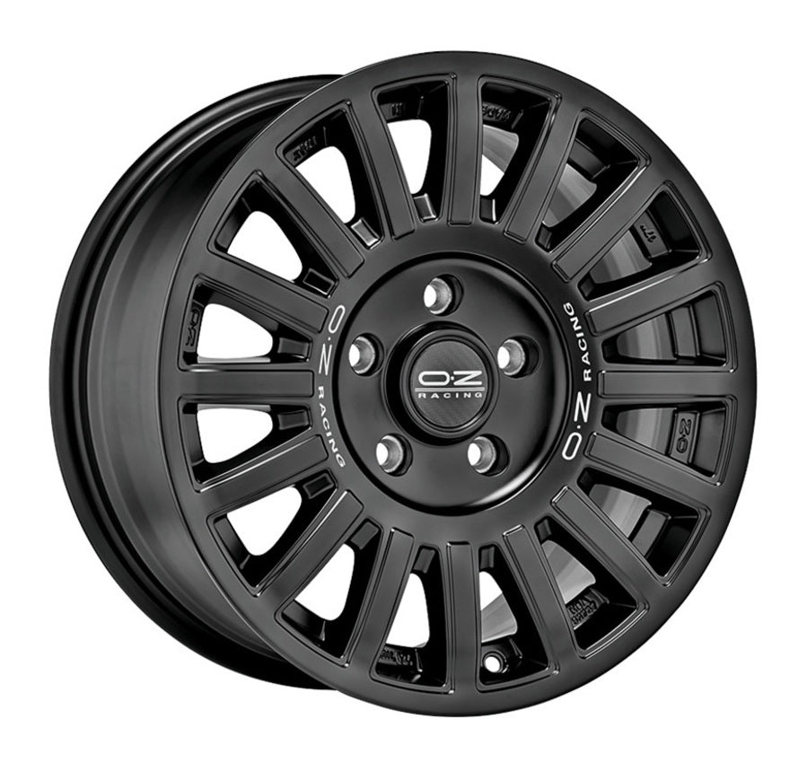 Alu kola OZ RALLY RAID 8x17 6x139.7 ET30 Matt Black Silver Lettering | Wheelsup.cz